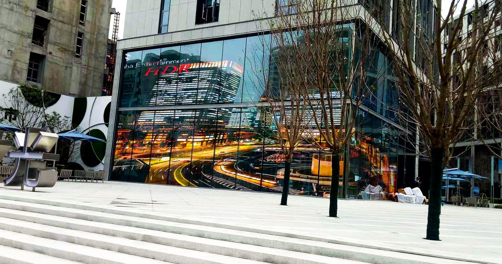 The Evolution of Chinese Transparent Glass LED Display Technology