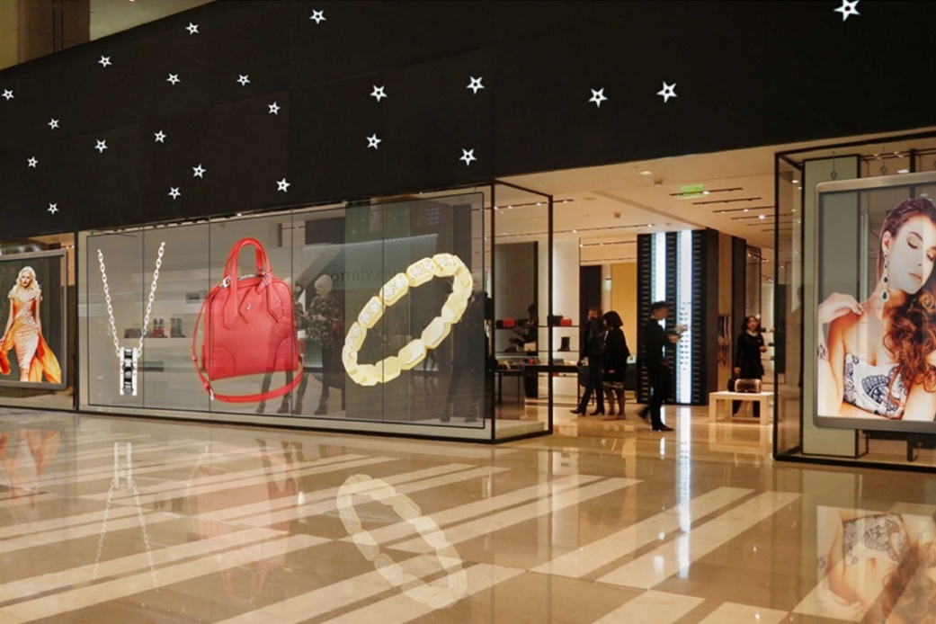 LED Transparent Wall Display for Unique Advertising Opportunities