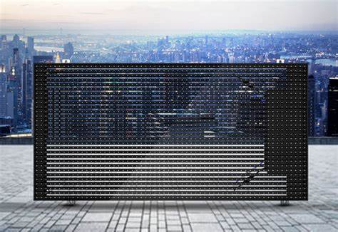 LED mesh screen